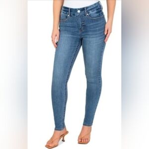 Seven7 Women's Blue Skinny Jeans